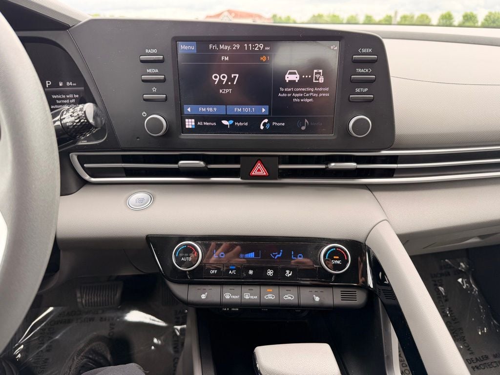 2023 Hyundai Elantra Hybrid Blue