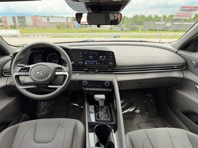 2023 Hyundai Elantra Hybrid Blue