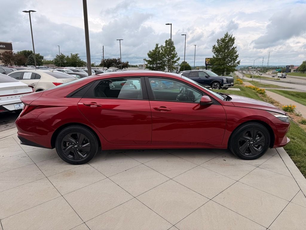 2023 Hyundai Elantra Hybrid Blue