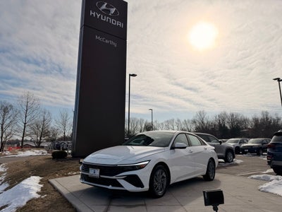 2025 Hyundai Elantra Hybrid Blue