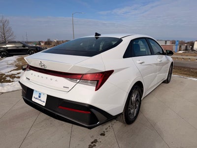 2025 Hyundai Elantra Hybrid Blue
