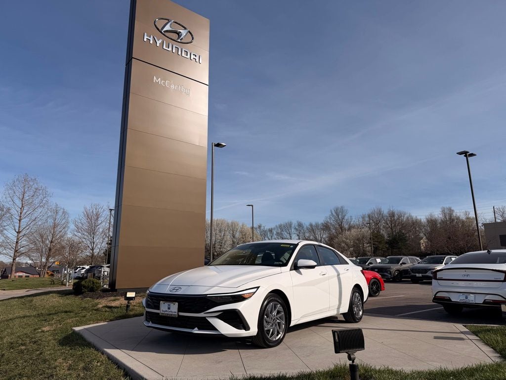 2025 Hyundai Elantra Hybrid Blue