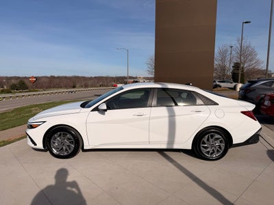 2025 Hyundai Elantra Hybrid Blue