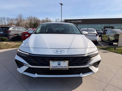 2025 Hyundai Elantra Hybrid Blue