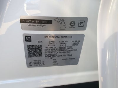 2026 Chevrolet Traverse LT