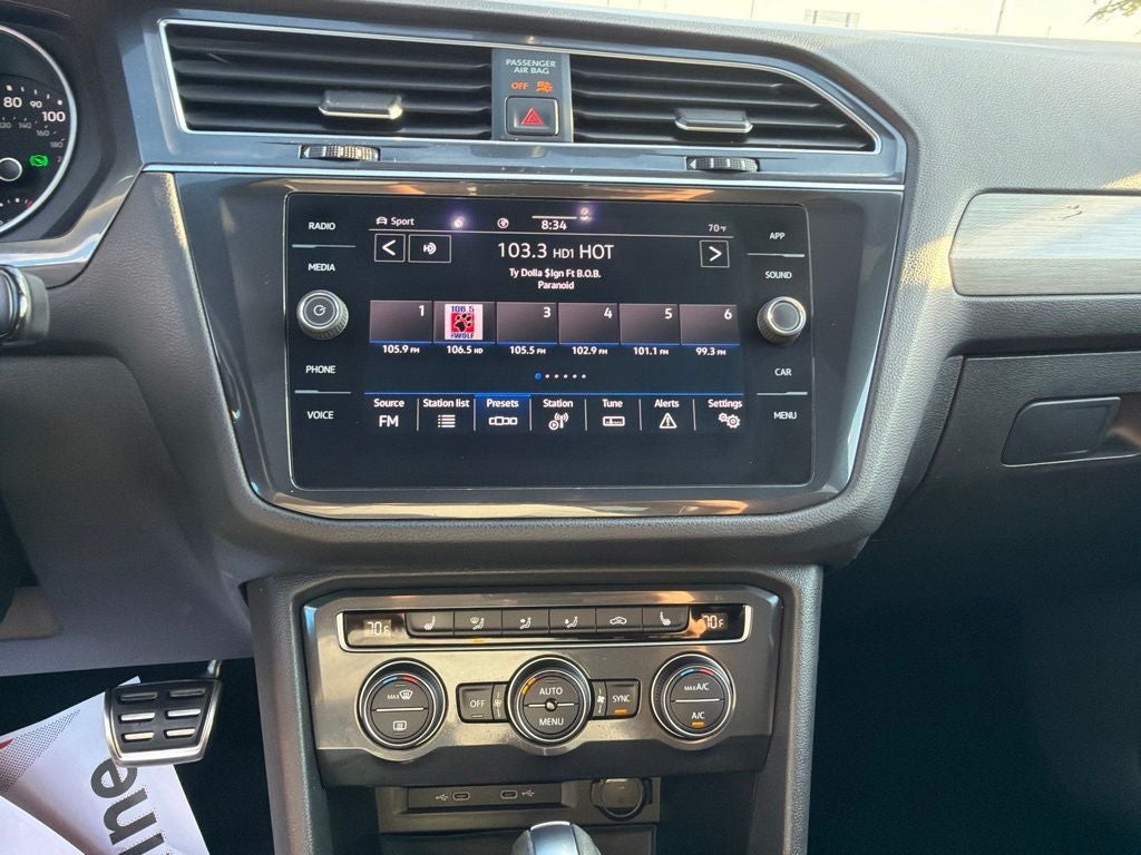 2021 Volkswagen Tiguan 2.0T SE R-Line Black