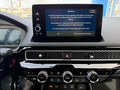 2026 Honda Civic Hatchback FWD Touring Hybrid