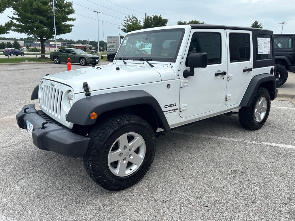 2018 Jeep Wrangler JK Unlimited Sport S 4x4