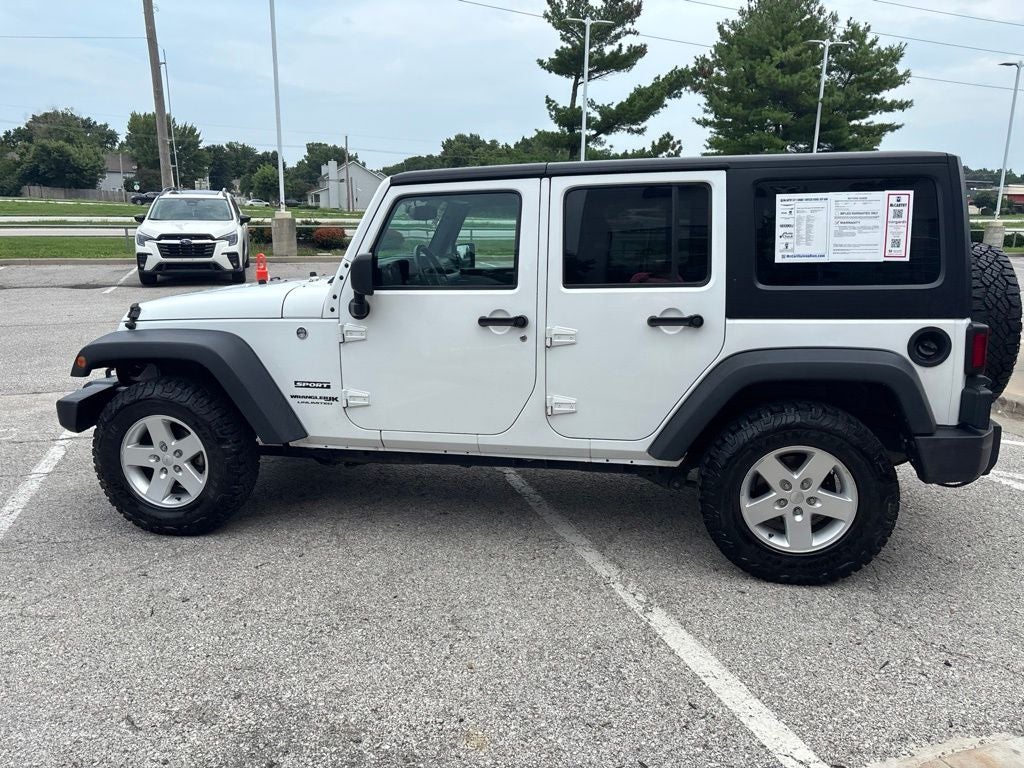 2018 Jeep Wrangler JK Unlimited Sport S 4x4