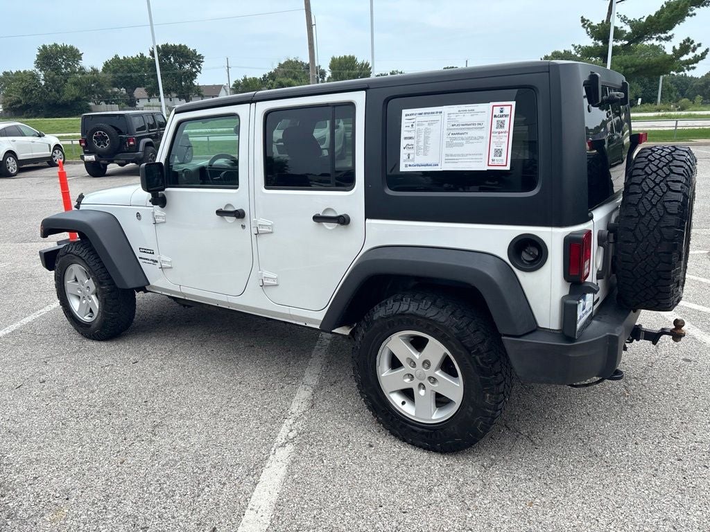 2018 Jeep Wrangler JK Unlimited Sport S 4x4