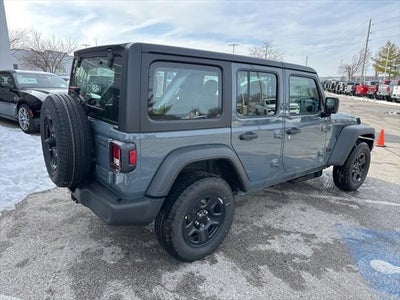 2026 Jeep Wrangler WRANGLER 4-DOOR SPORT