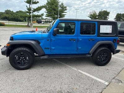 2024 Jeep Wrangler 4-Door Sport S 4x4