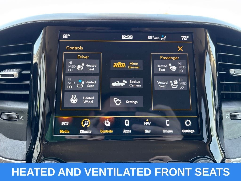 2021 RAM 1500 Laramie Crew Cab 4x4 5'7' Box