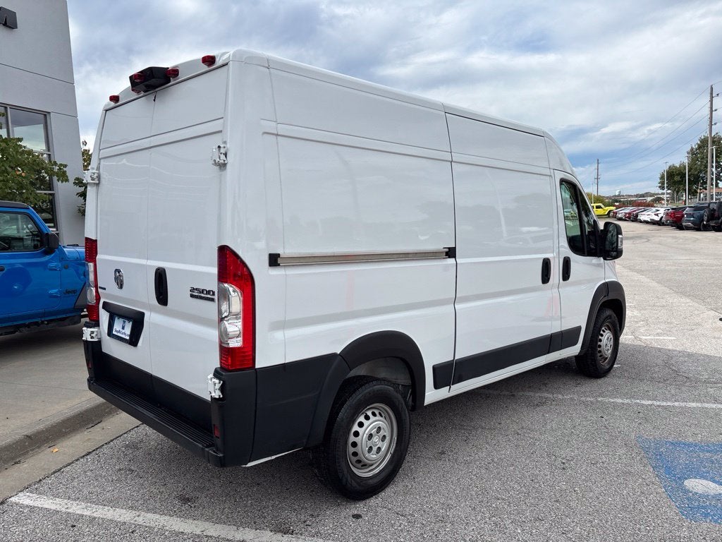 2025 RAM ProMaster 2500 Cargo Van Tradesman High Roof 136' WB w/Pass Seat