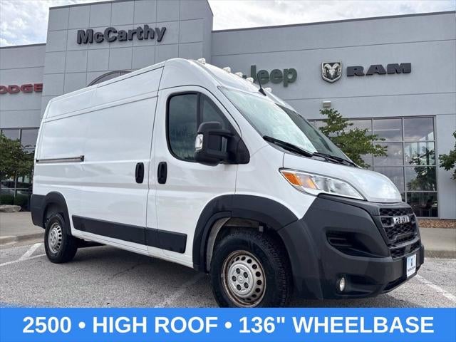 2025 RAM ProMaster 2500 Cargo Van Tradesman High Roof 136' WB w/Pass Seat