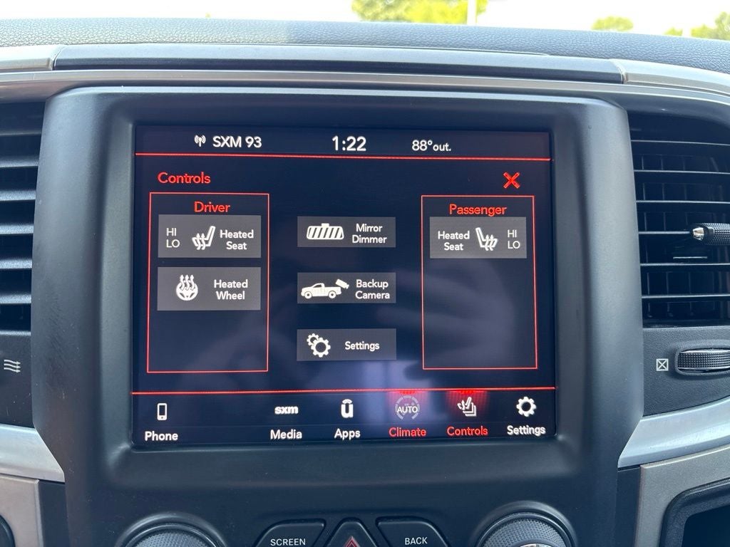 2018 RAM 1500 Big Horn Crew Cab 4x4 5'7' Box