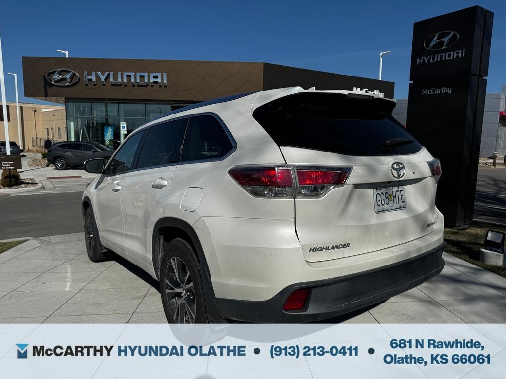 2016 Toyota Highlander XLE V6