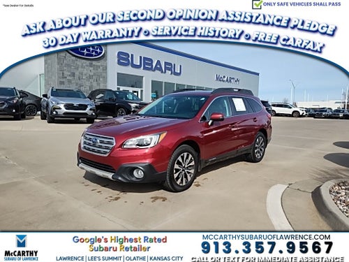 2016 Subaru Outback 2.5i Limited