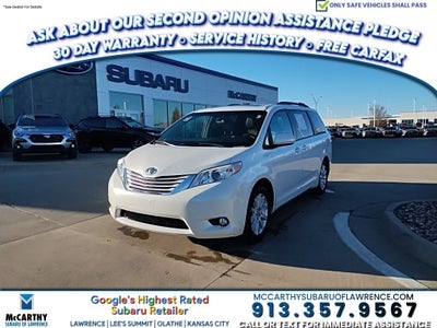 2013 Toyota Sienna AWD 7 Passenger