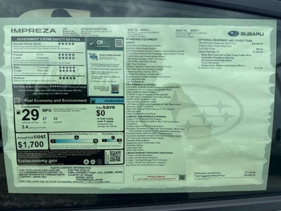 2026 Subaru Impreza Sport Package 23