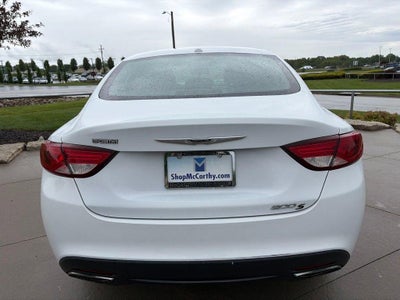 2016 Chrysler 200 S