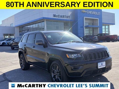 2021 Jeep Grand Cherokee 80th Anniversary