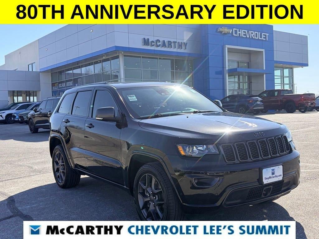 2021 Jeep Grand Cherokee 80th Anniversary