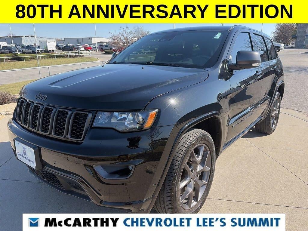 2021 Jeep Grand Cherokee 80th Anniversary