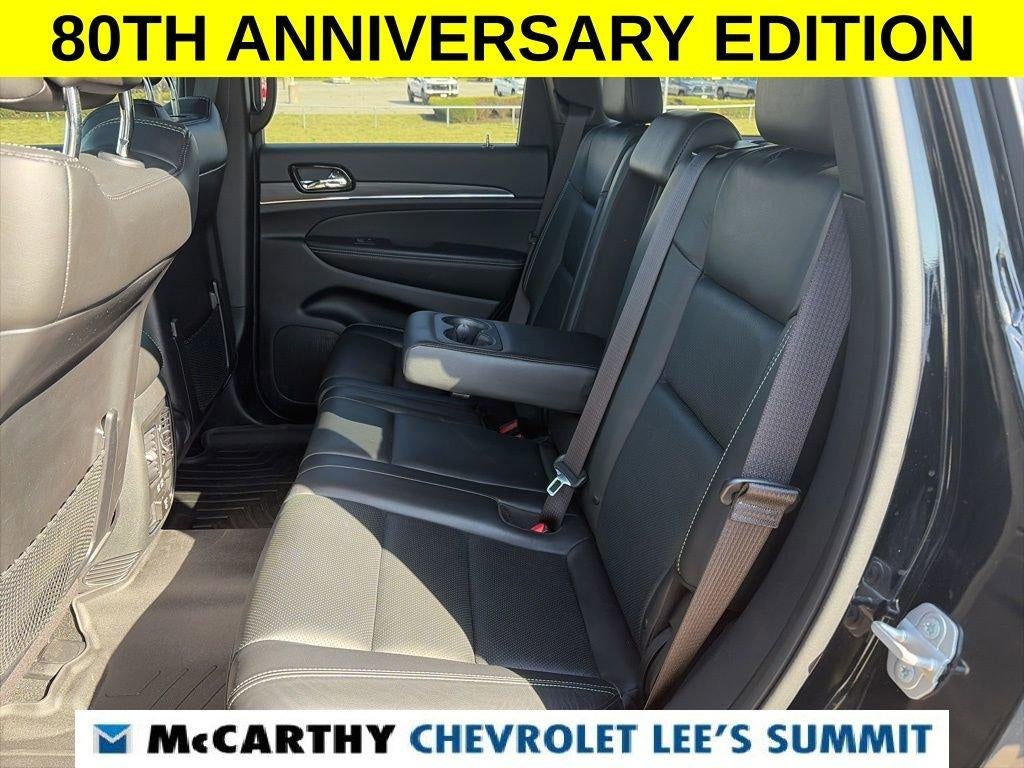 2021 Jeep Grand Cherokee 80th Anniversary