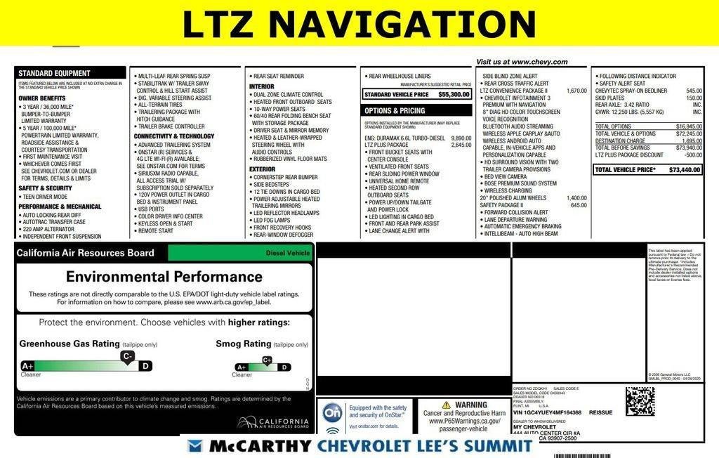 2021 Chevrolet Silverado 3500 HD LTZ