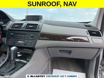 2007 BMW X3 3.0si