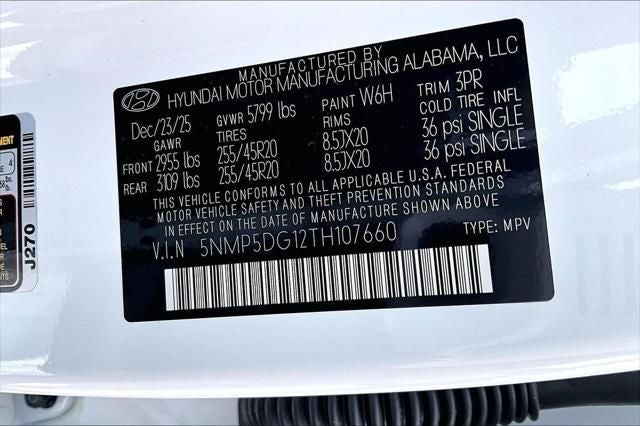 2026 Hyundai Santa Fe Hybrid Calligraphy