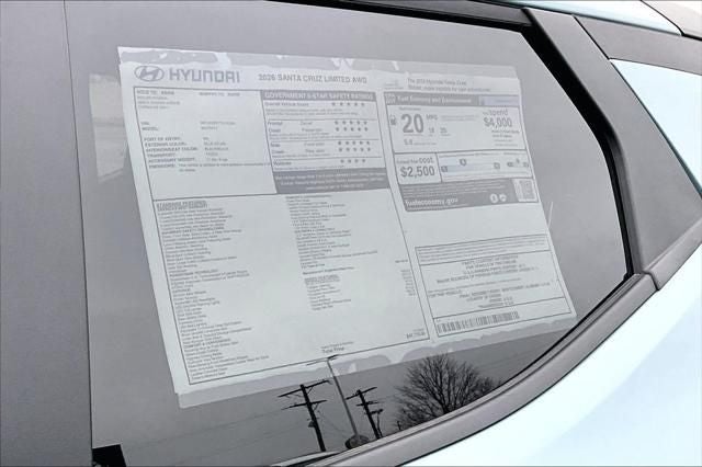 2026 Hyundai Santa Cruz Limited