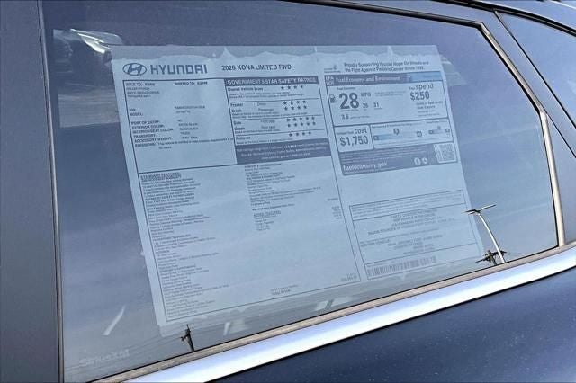 2026 Hyundai Kona Limited