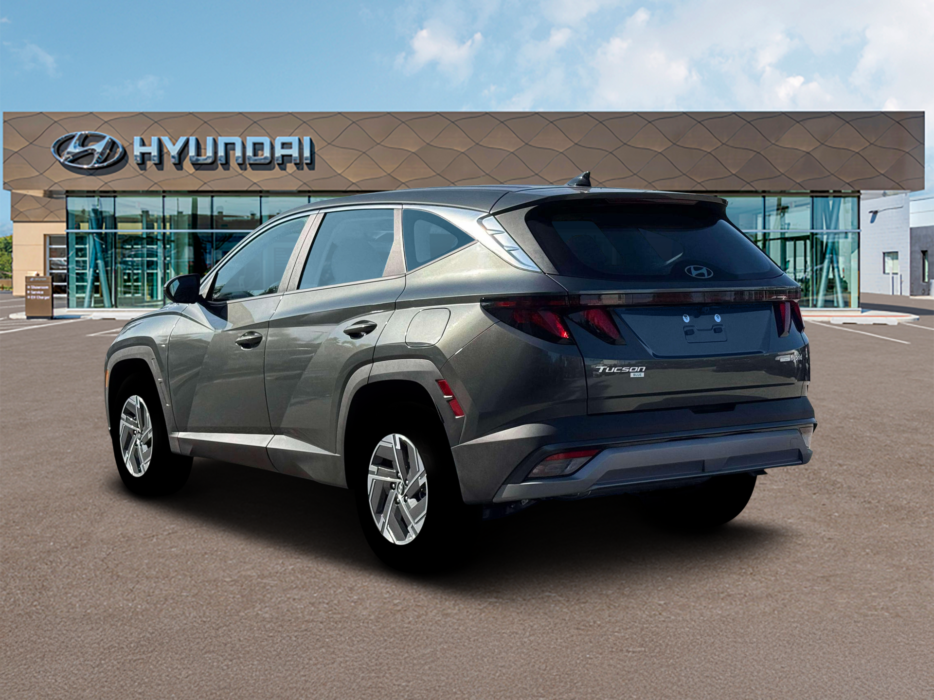 2026 Hyundai Tucson Hybrid Blue