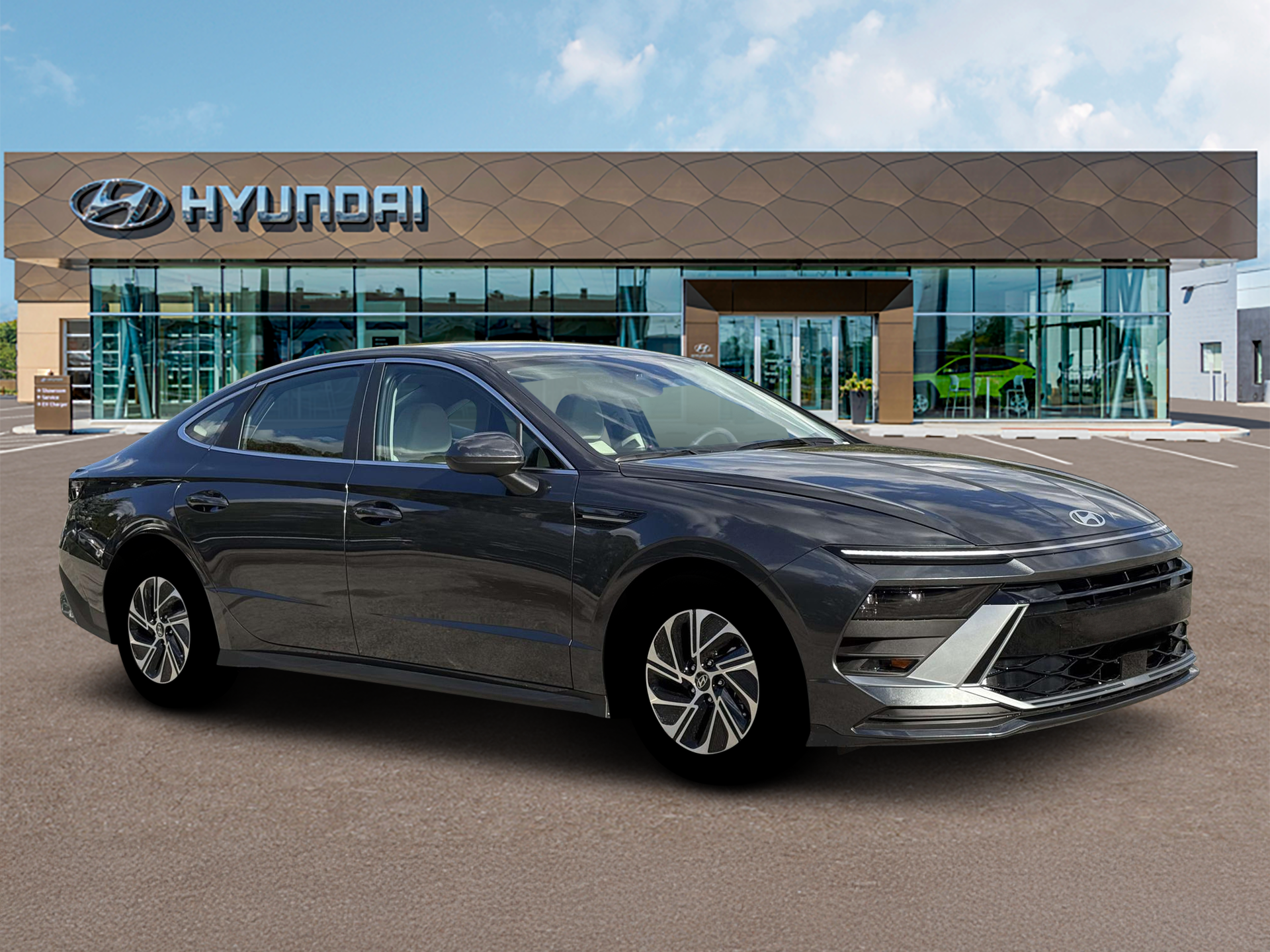 2026 Hyundai Sonata Hybrid Blue