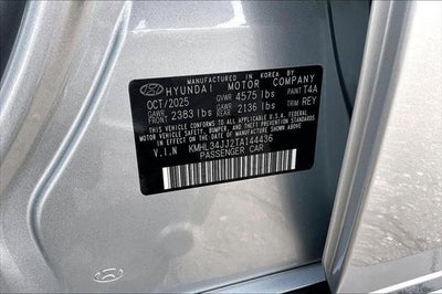 2026 Hyundai Sonata Hybrid SEL