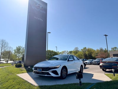2025 Hyundai Elantra Hybrid Blue