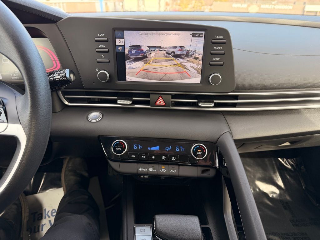 2025 Hyundai Elantra Hybrid Blue