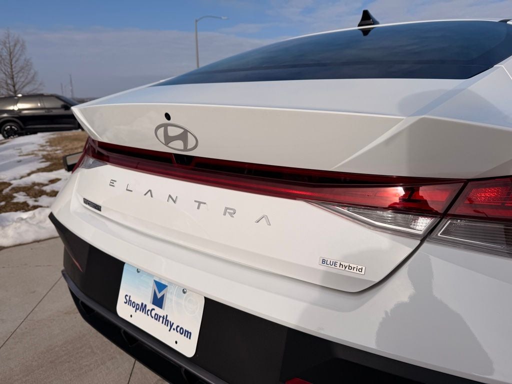 2025 Hyundai Elantra Hybrid Blue