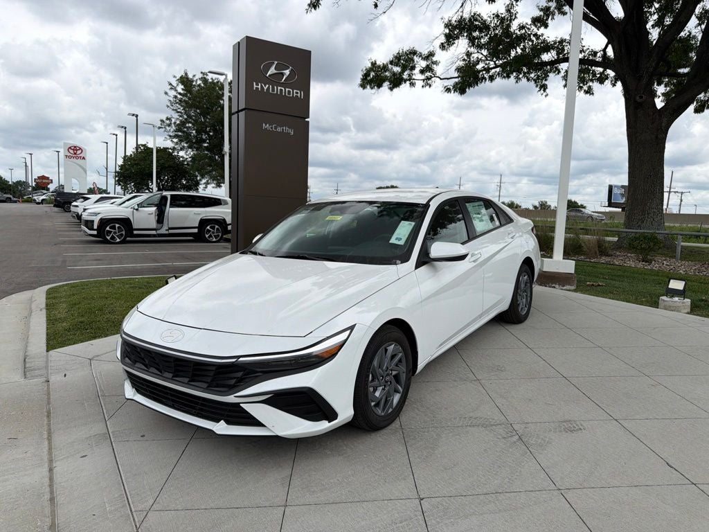 2026 Hyundai Elantra Hybrid Blue