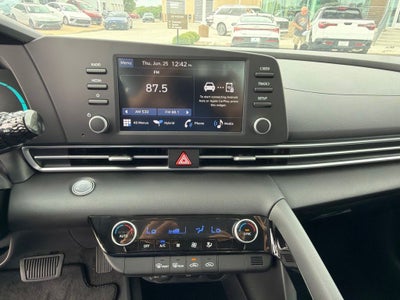2026 Hyundai Elantra Hybrid Blue