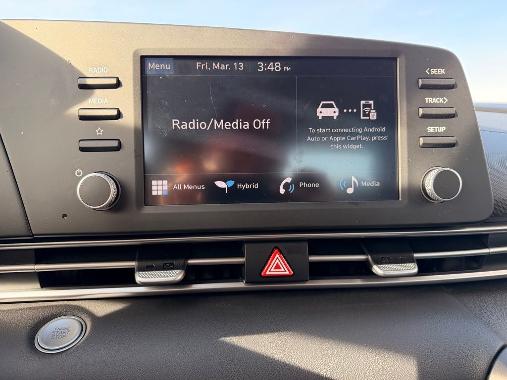 2025 Hyundai Elantra Hybrid Blue