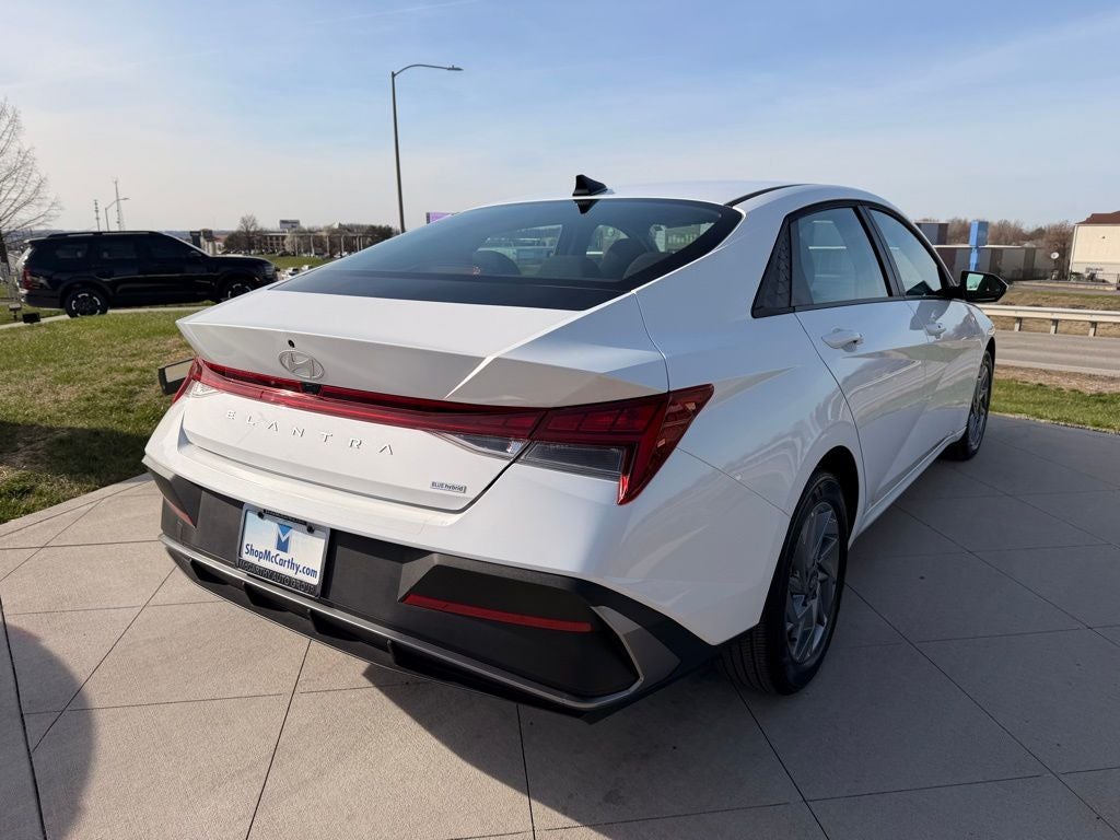2025 Hyundai Elantra Hybrid Blue