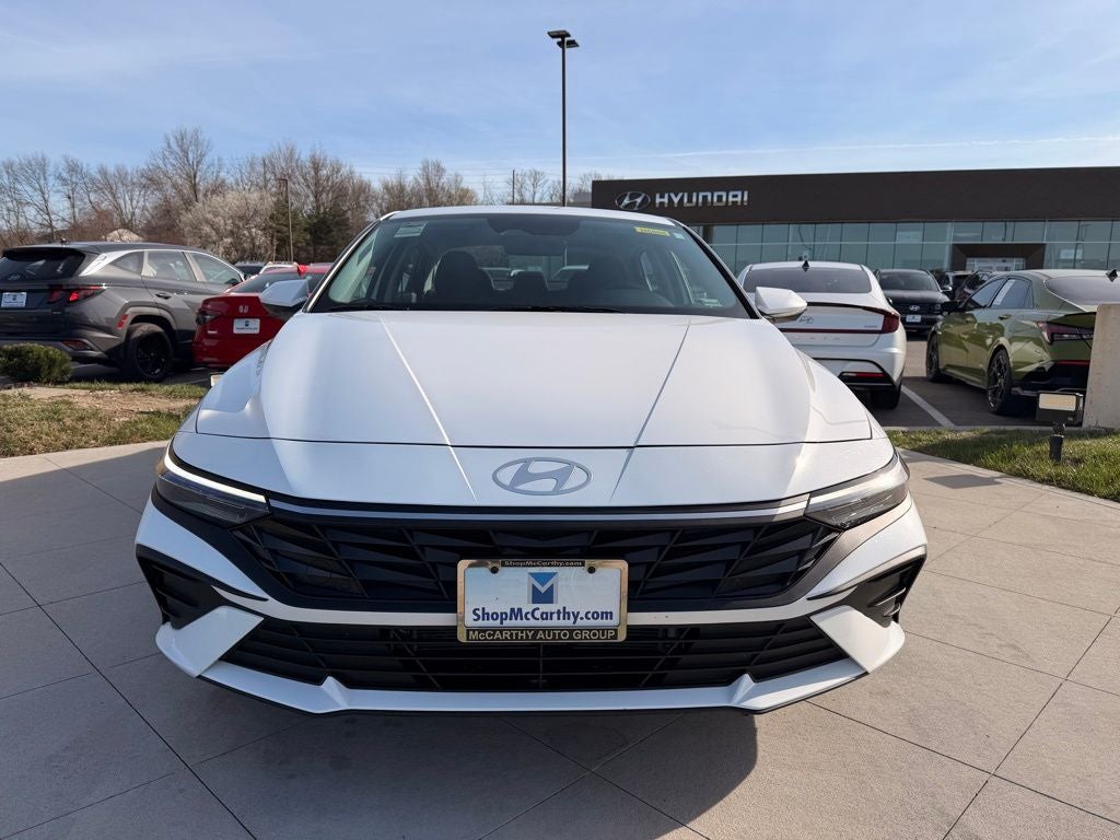 2025 Hyundai Elantra Hybrid Blue