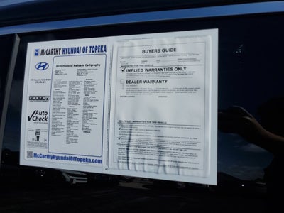 2025 Hyundai Palisade Calligraphy